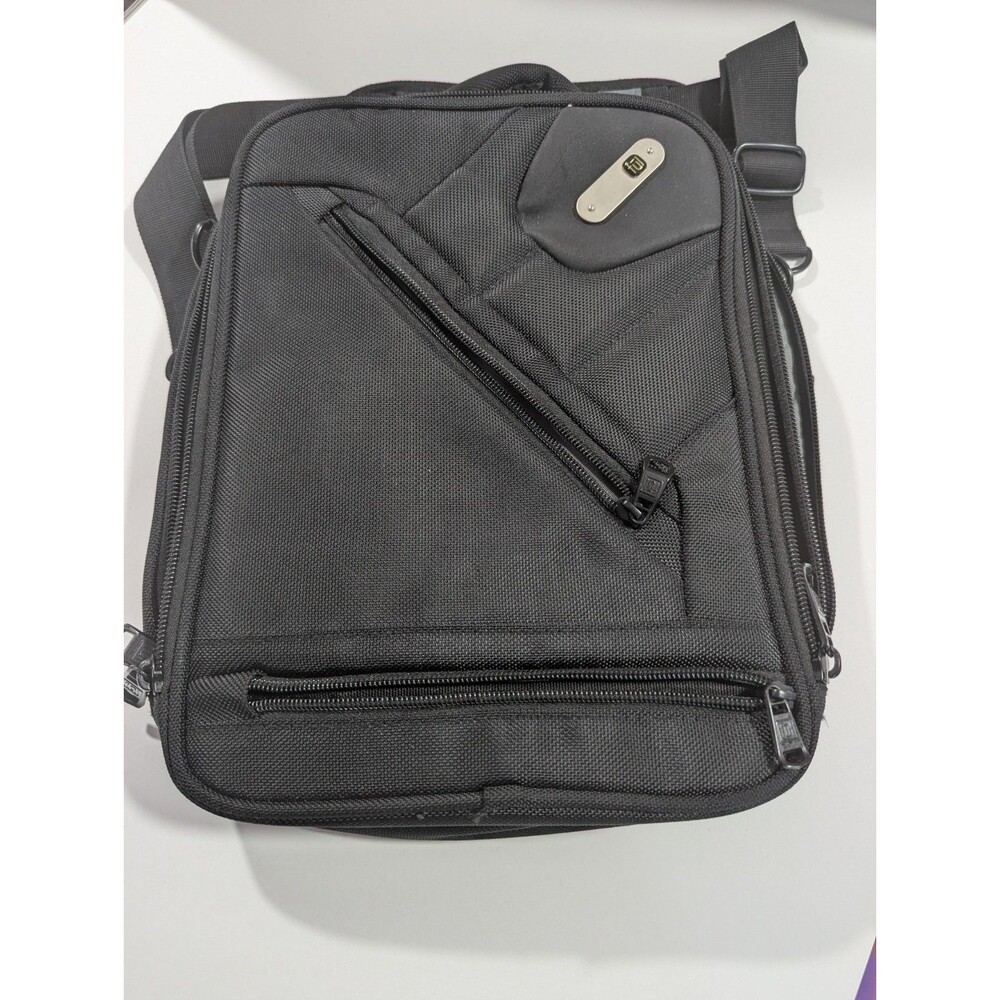 FUL Sidecar Messenger Bag Black Unisex - Denier Ballistic Nylon